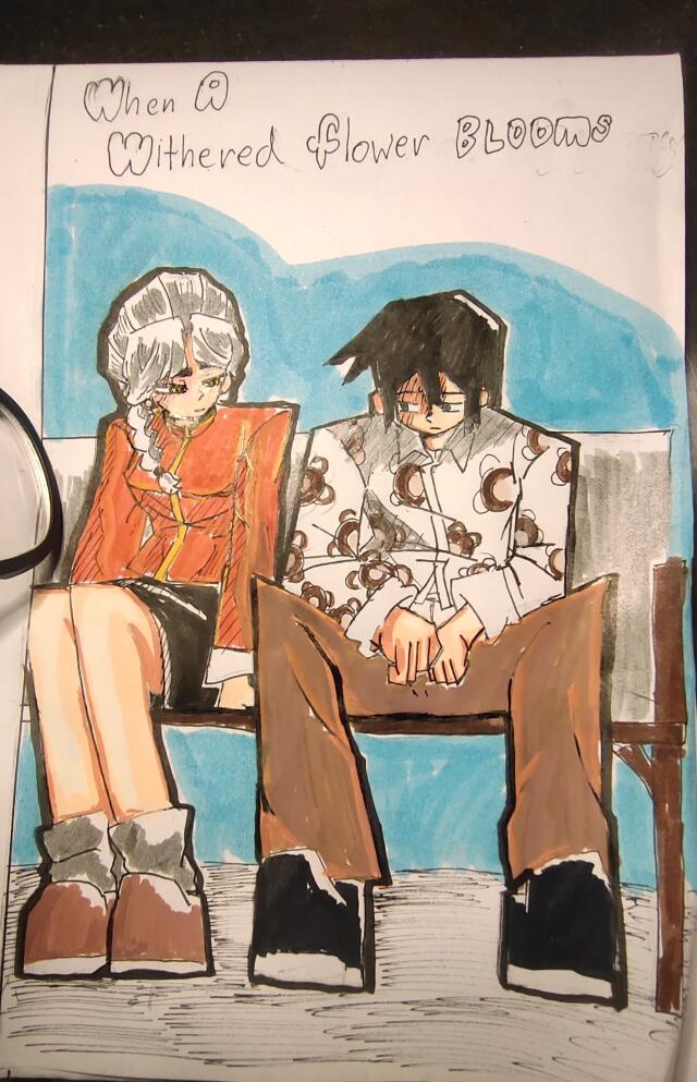 When a withered flower blooms