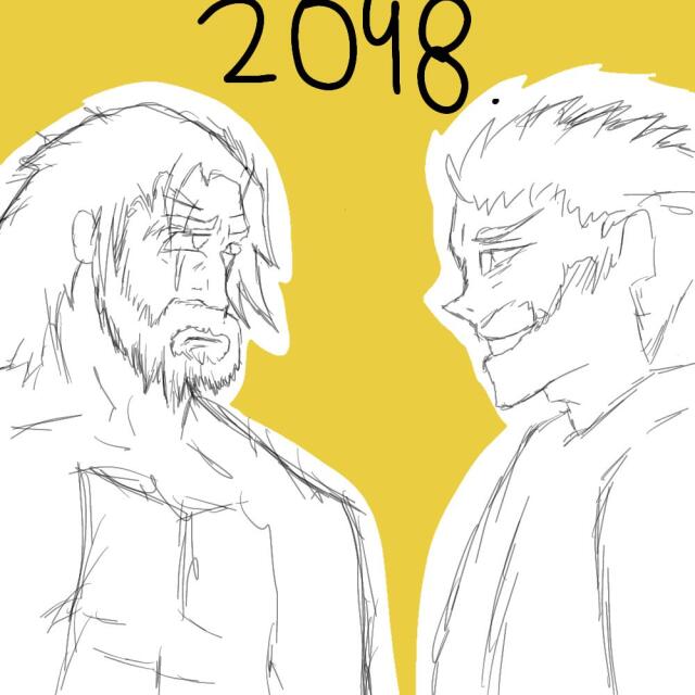 2048:el dios,el anti dios y el humano