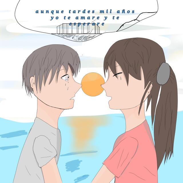 Aunque tardes mil años yo te amare y te esperare