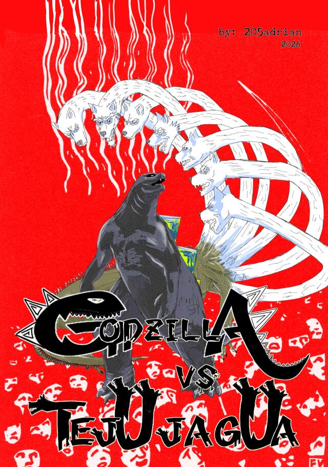 Godzilla vs Teju Jagua
