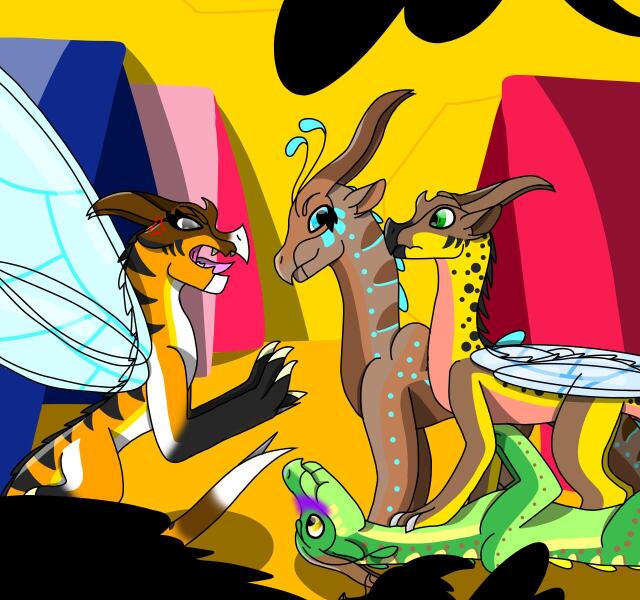 wings of fire short story art