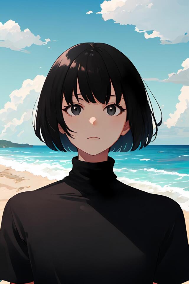  Beachtime with Rosa