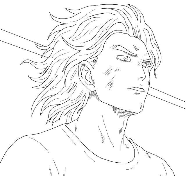 Her bikini is falling down