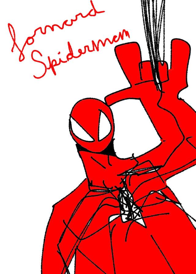 O nome do projeto é forward spiderman