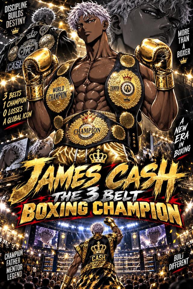 James Cash: The 3-Belt Boxing Champion