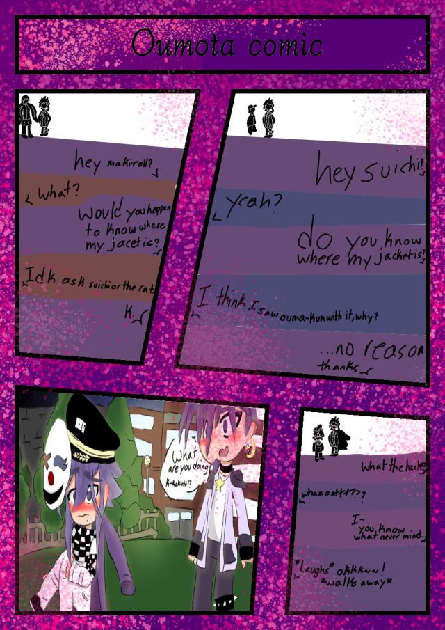 Kaito x kokichi comic