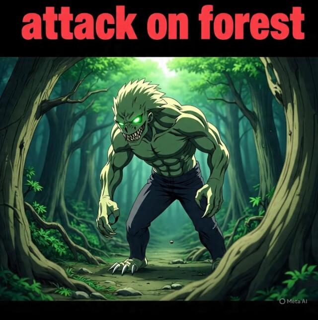 Attack on forest
