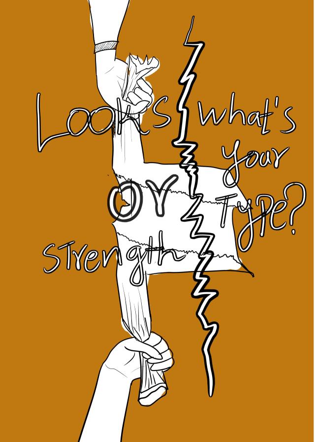 Looks or strength - what is your type?