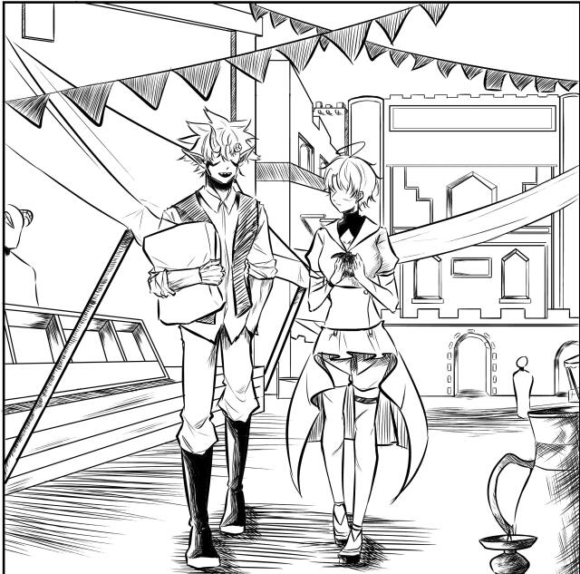 The peaceful life of the Heroine