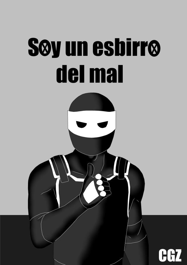 Soy un esbirro del mal