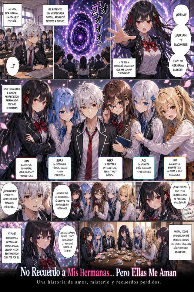 Estoy En Problemas Porque Mis Hermanas De Otro Mundo Me Aman Demasiado