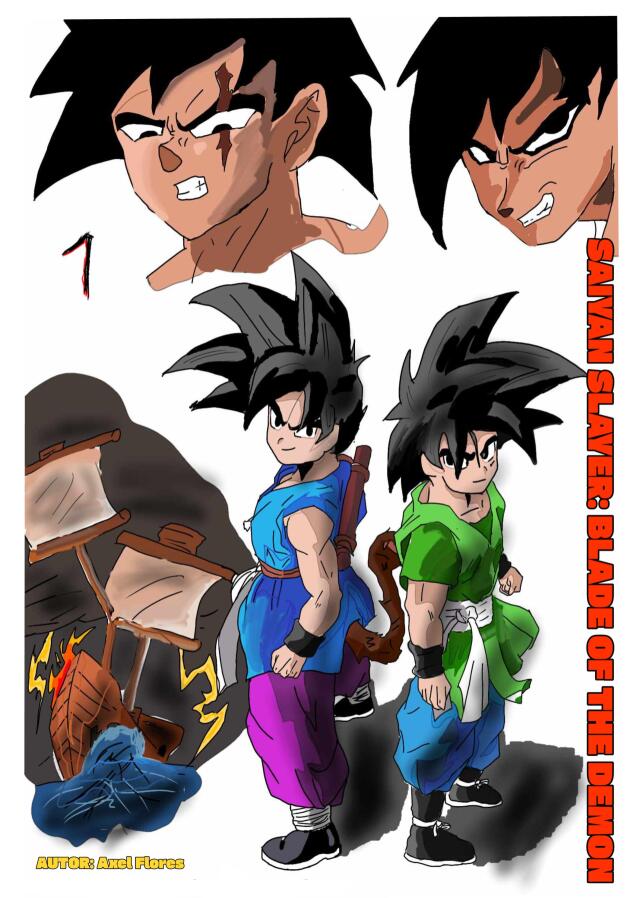 Saiyan Slayer Blade of the Demon 