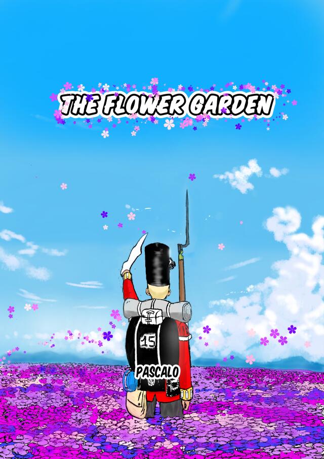 The flower garden