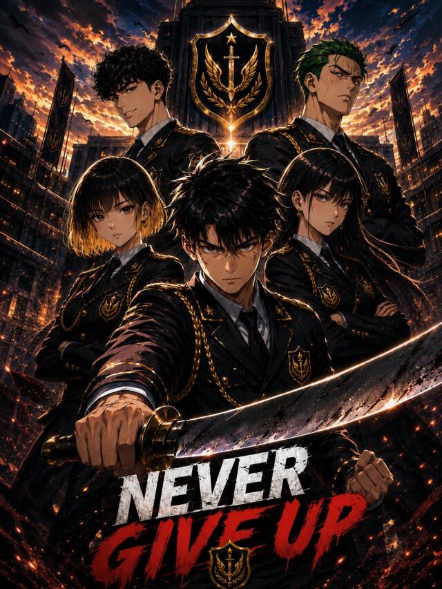 NEVER GIVE UP