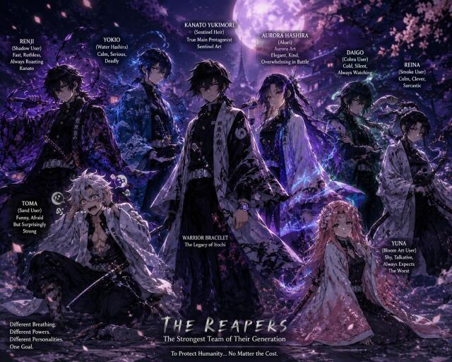 SHADE REAPERS| SLAYERS OF THE MOON