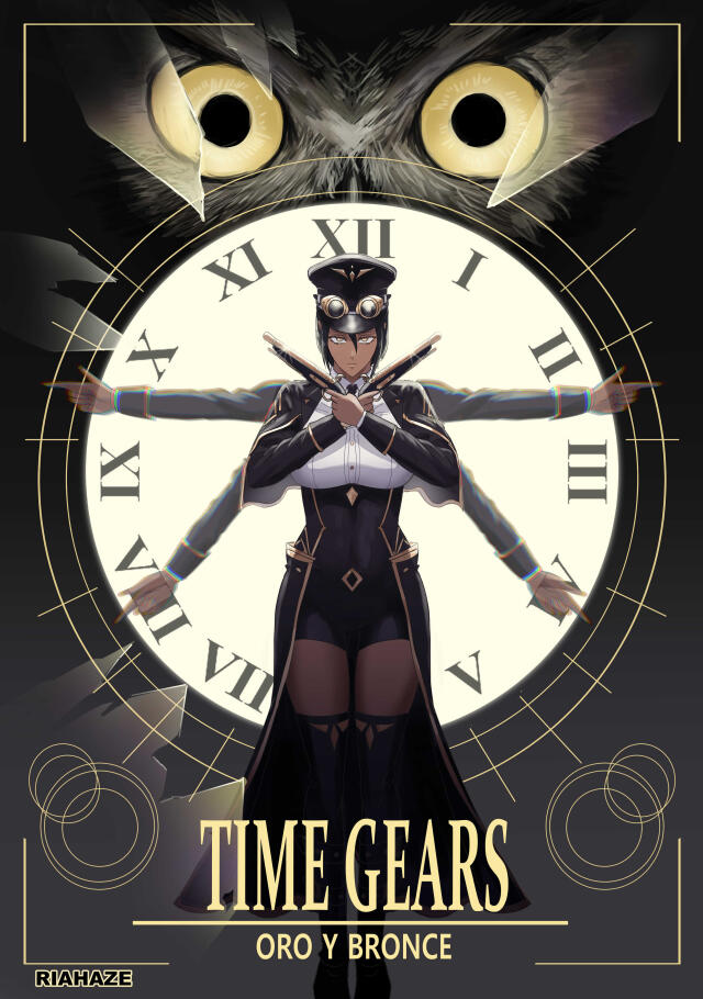 TIME GEARS: oro y bronce