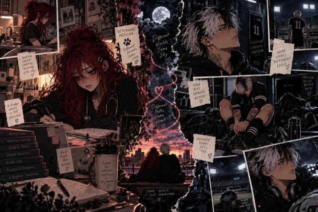 Under the same sky..