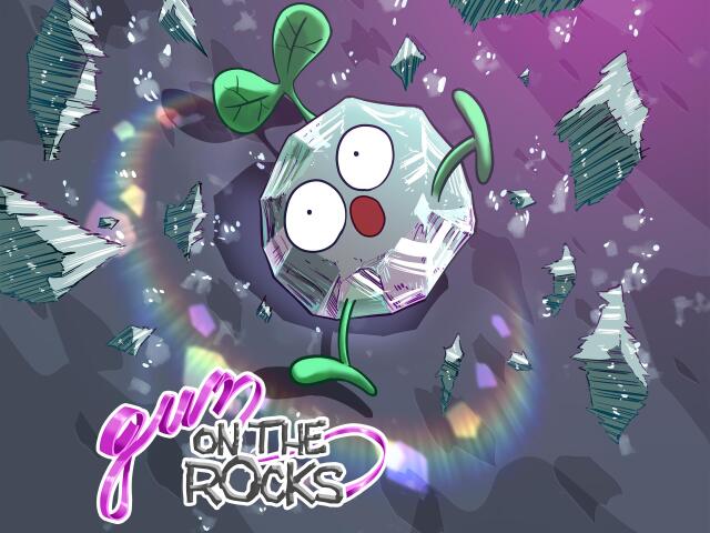 Gum on the Rocks