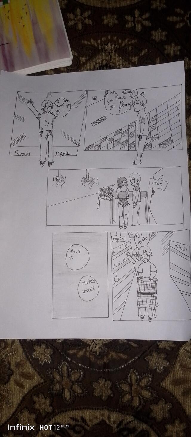 Until the end 3 pages