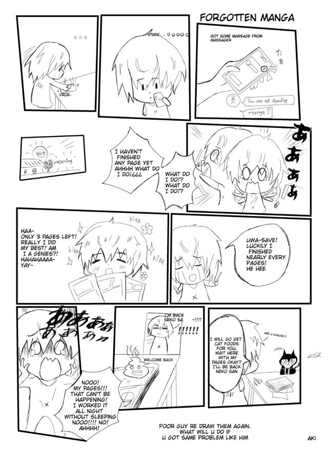 Forgotten manga 