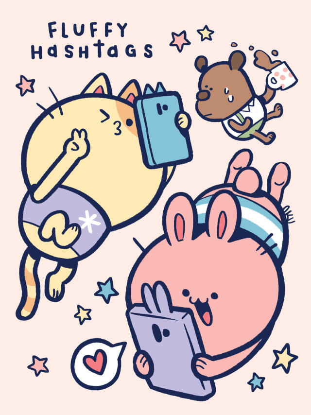 Fluffy Hashtags