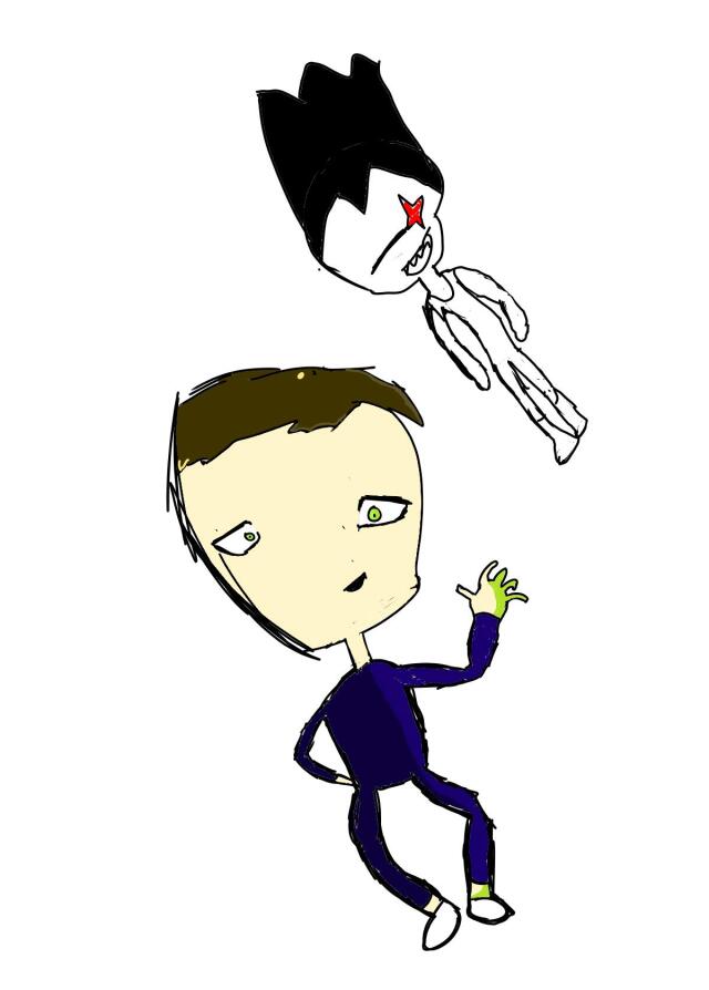 vegeta vs meu oc