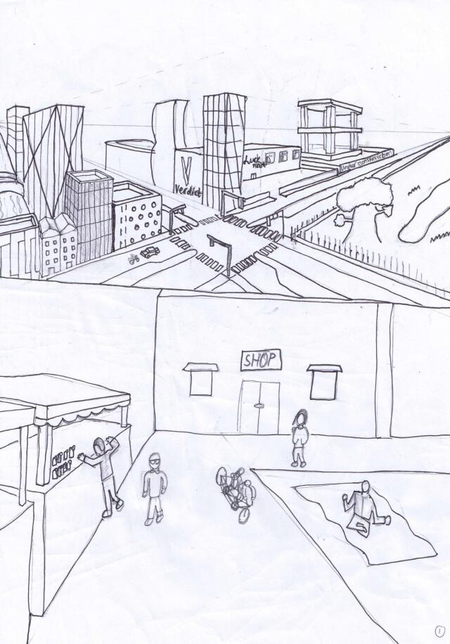 A Low Budget action manga in 16 pages