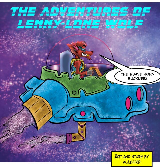 LENNY-LONE WOLF: THE SHORT COMIC SPACE TRAVELER