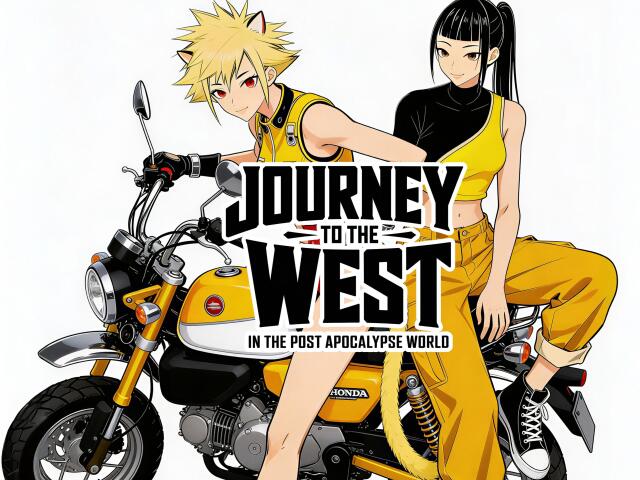 Journey to the west  in the  post apocalypse world