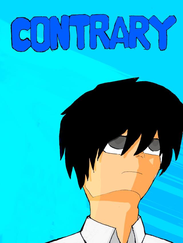 Contrary