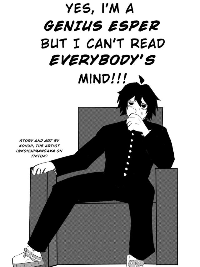 Yes, I'm A GENIUS ESPER But I Can't Read EVERYBODY'S MIND!!!