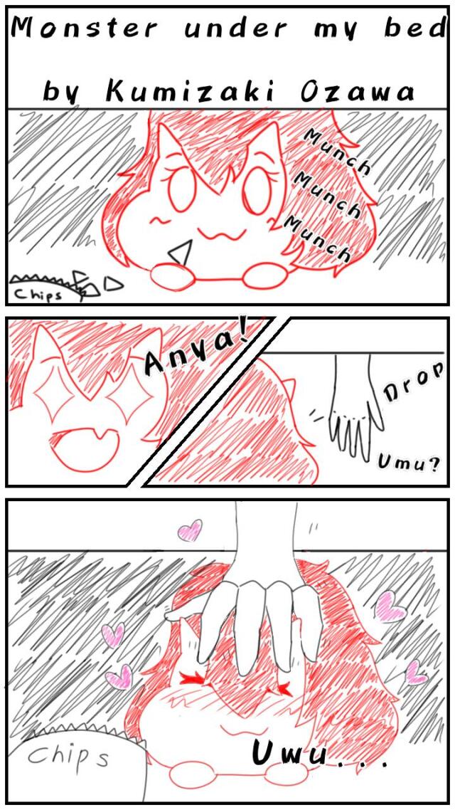 Monster under my bed, short by Kumizaki Ozawa 