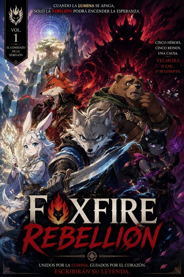 ⚔️ FOXFIRE REBELLION — CHAPTER 1 OUT NOW ⚔️ “EL VIENTO QUE DESPIERTA