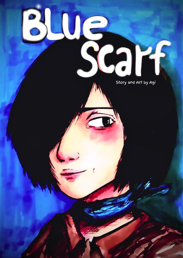 Blue Scarf