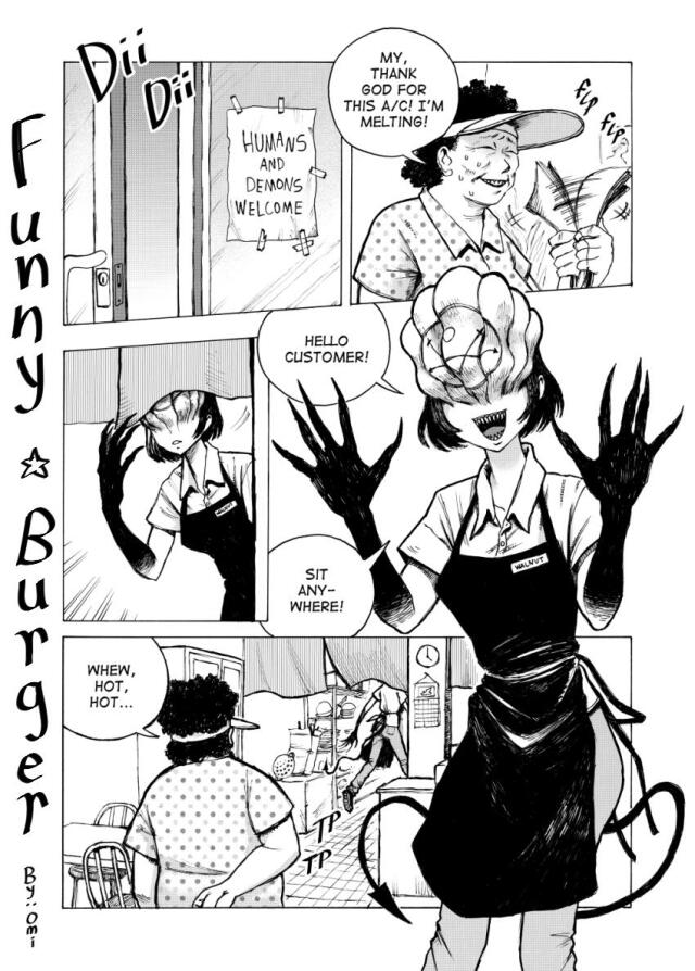 Demon's Funny Burger