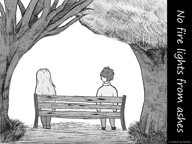 No fire lights from ashes