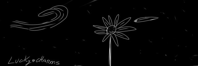 Black meteorite the rain 