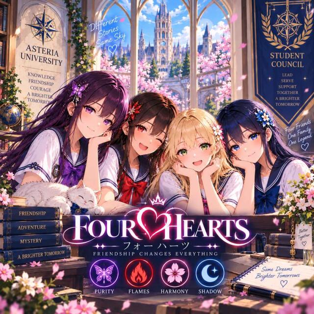 FOUR HEARTS