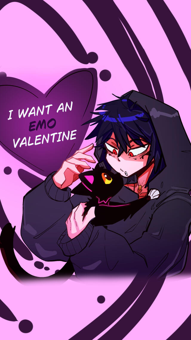 I want an EMO Valentine